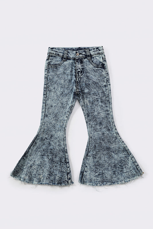 Blue girl bell denim jeans