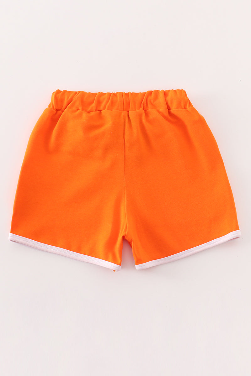 Orange boy shorts